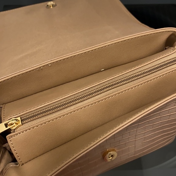 Croc beige purse - Picture 5 of 6